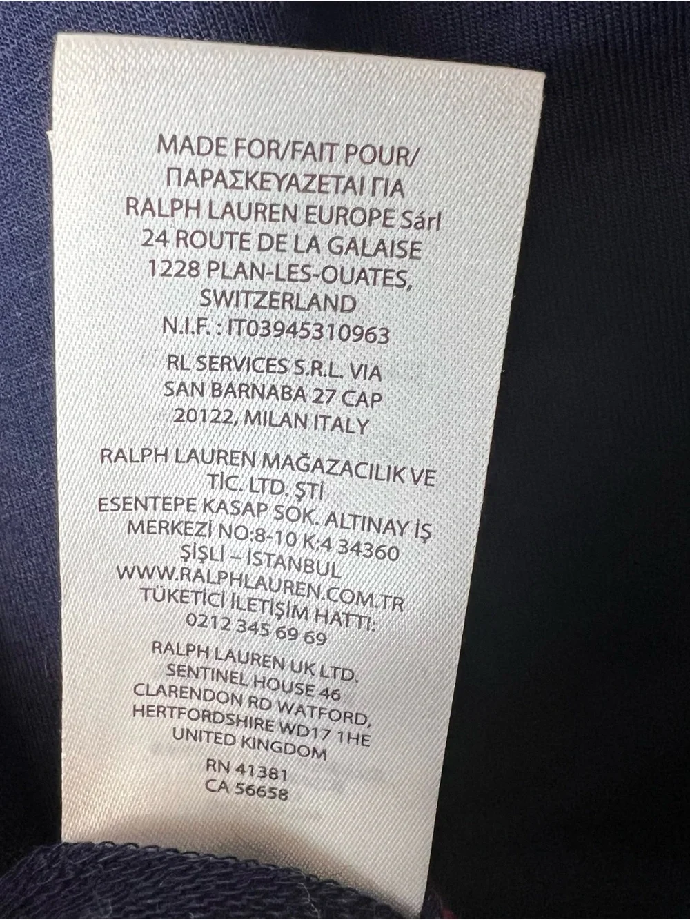 Ralph Lauren show your